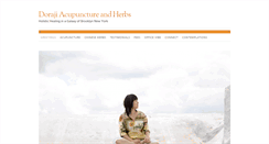 Desktop Screenshot of dorajiacupuncture.com