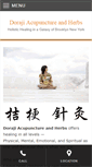 Mobile Screenshot of dorajiacupuncture.com
